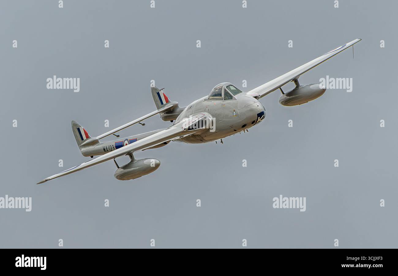 De Havilland DH.100 Vampire Banque D'Images