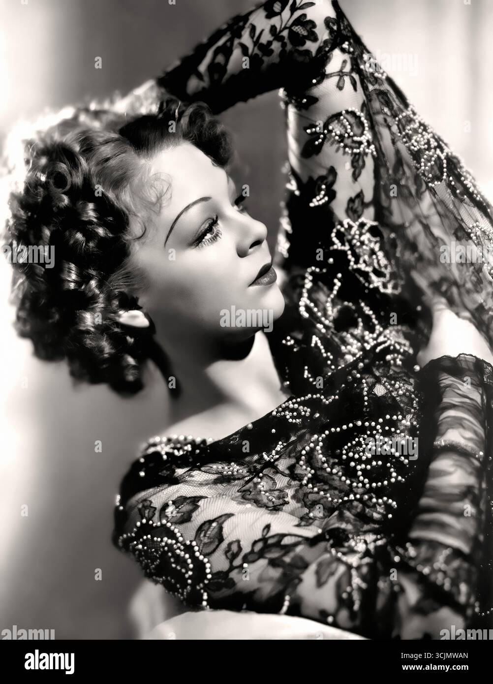 Portrait de Iris Adrian - photo promotionnelle, photographe inconnu Banque D'Images