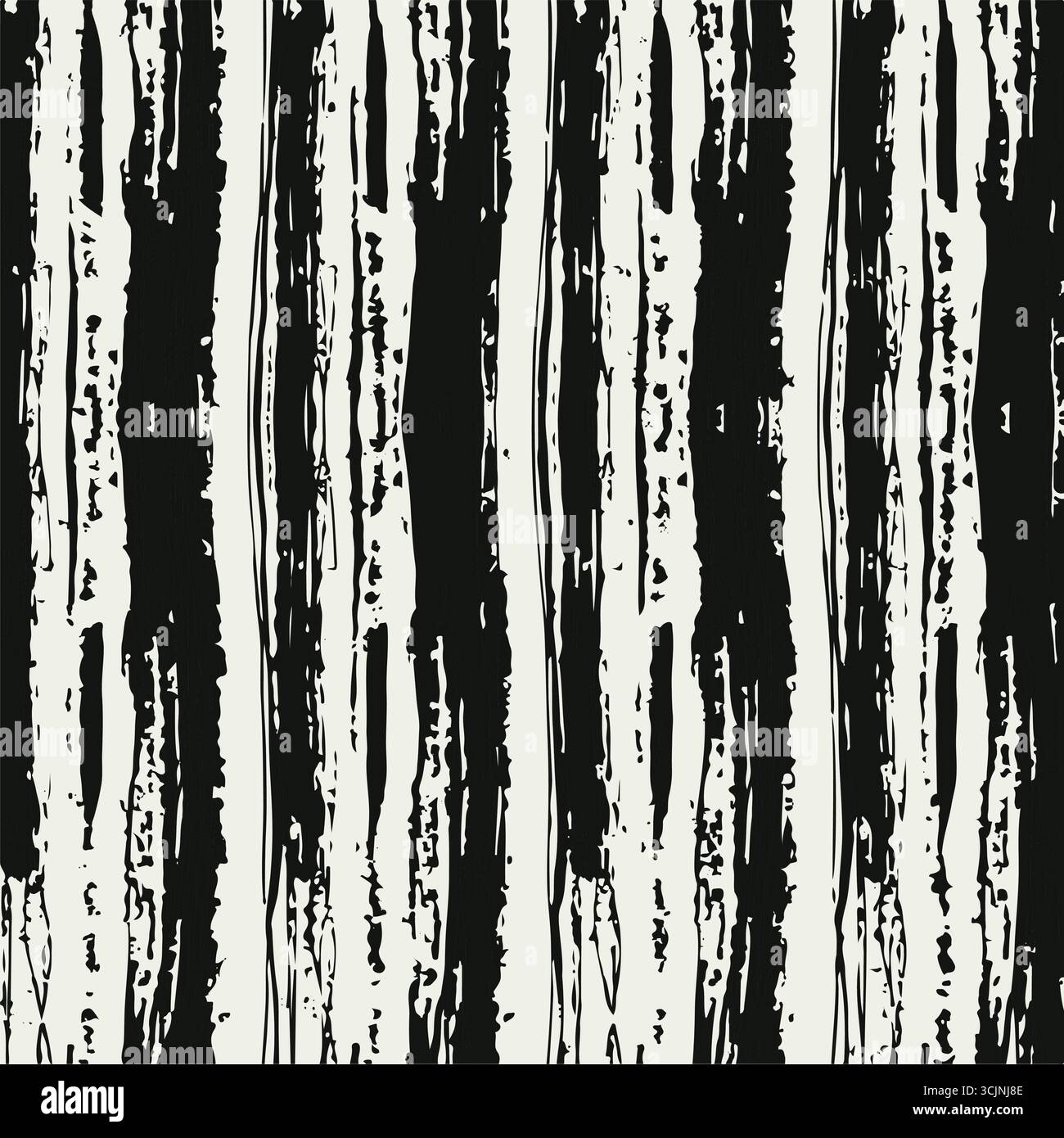 Motif floral tropical coloré moderne. Joli motif abstrait botanique contemporain sans couture. Imprimé unique dessiné à la main. Illustration de Vecteur