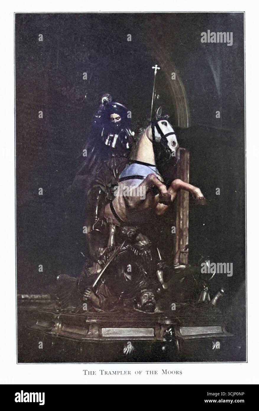 Colorisé le marcheur des Maures des autoroutes espagnoles et des chemins de fer par Bates, Katharine Lee, 1859-1929 date de publication 1900 Banque D'Images