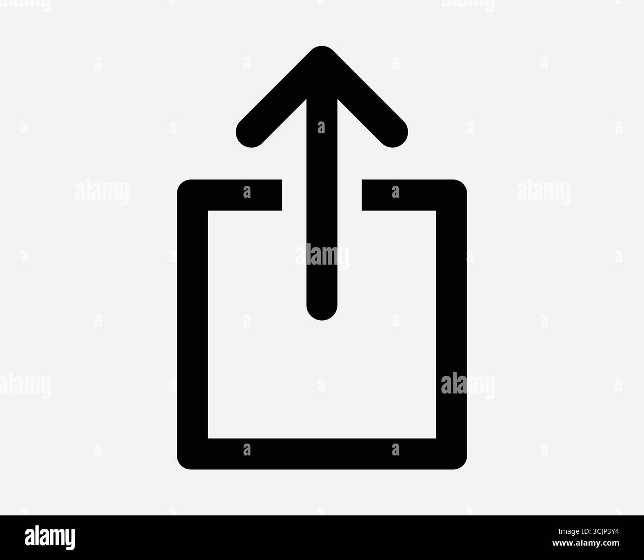 Partager icône médias sociaux partage contour ligne signe symbole transférer un message électronique technologie numérique informatique réseaux sociaux Internet partage clipart de connexion Illustration de Vecteur