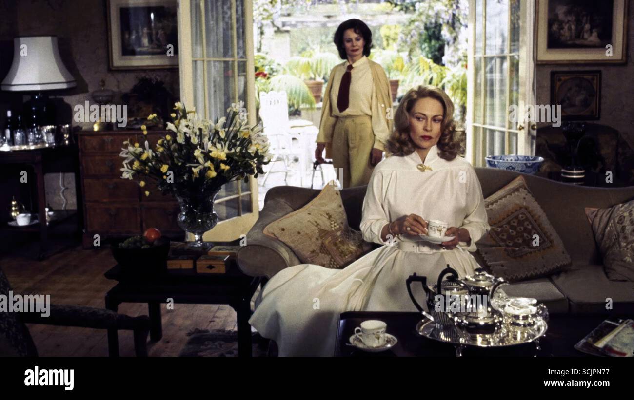 FAYE DUNAWAY et SARAH MILES dans ORDEAL DE INNOCENCE (1984), réalisé par DESMOND DAVIS. Crédit : CANNON FILMS / album Banque D'Images