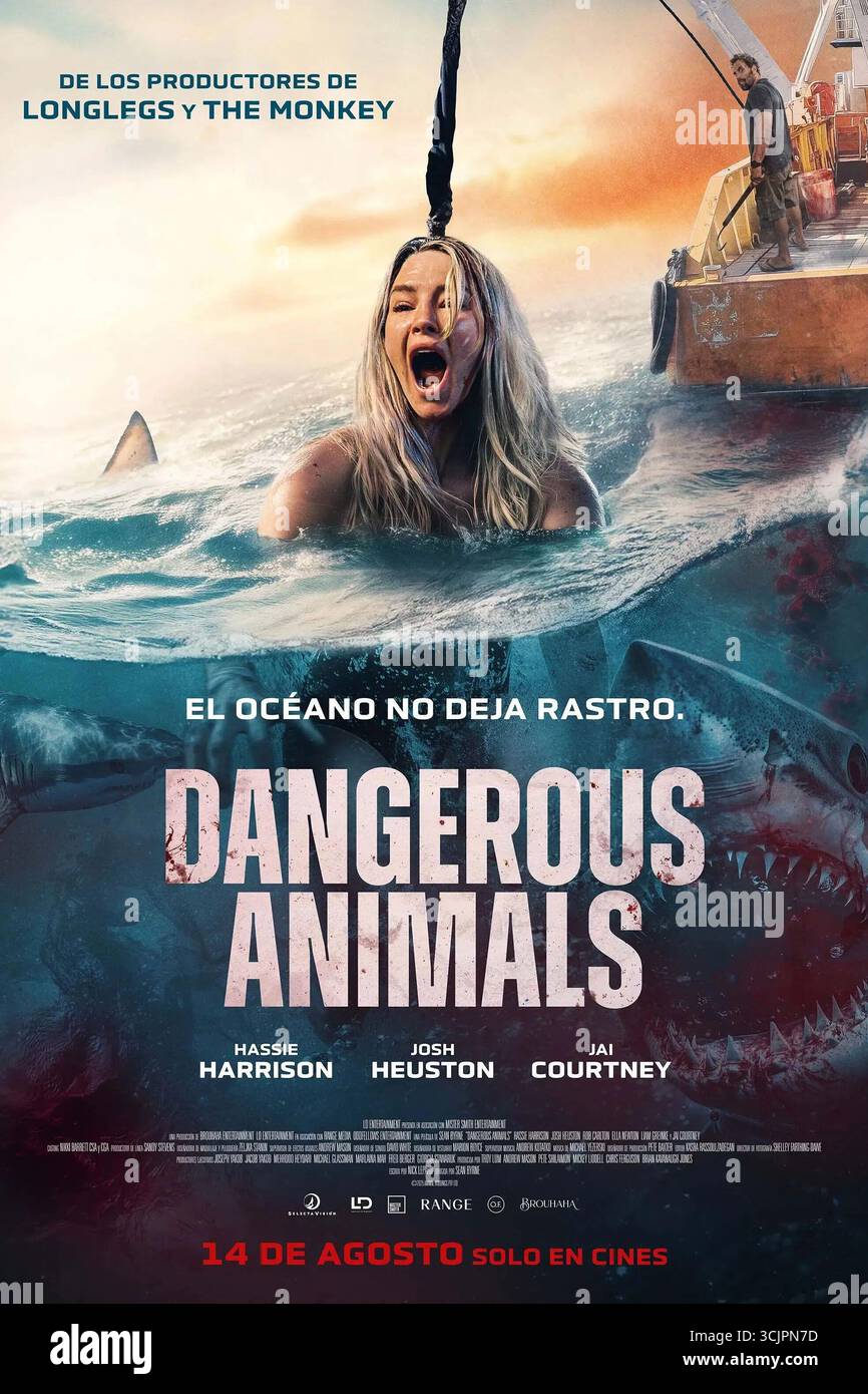 DANGEROUS ANIMALS (2025), réalisé par SEAN BYRNE. Crédit : brouhaha Entertainment / LD Entertainment / album Banque D'Images