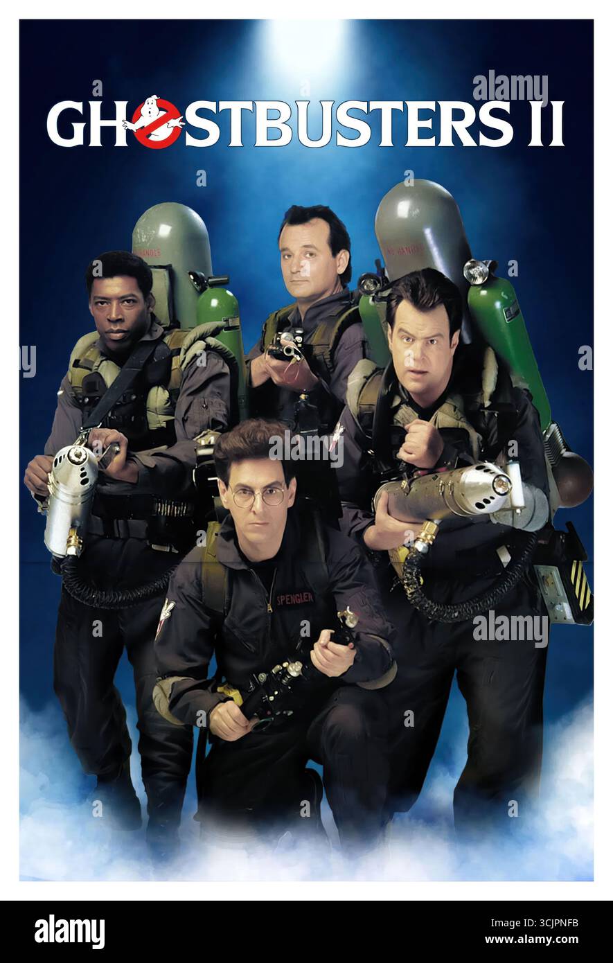DAN AYKROYD, BILL MURRAY, HAROLD RAMIS et ERNIE HUDSON dans GHOSTBUSTERS 2 (1989) -titre original : GHOSTBUSTERS II-, réalisé par IVAN REITMAN. Crédit : COLUMBIA PICTURES / album Banque D'Images