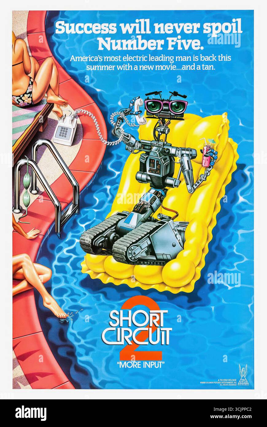 SHORT CIRCUIT 2 (1988), réalisé par KENNETH JOHNSON. Crédit : TRISTAR PICTURES / album Banque D'Images