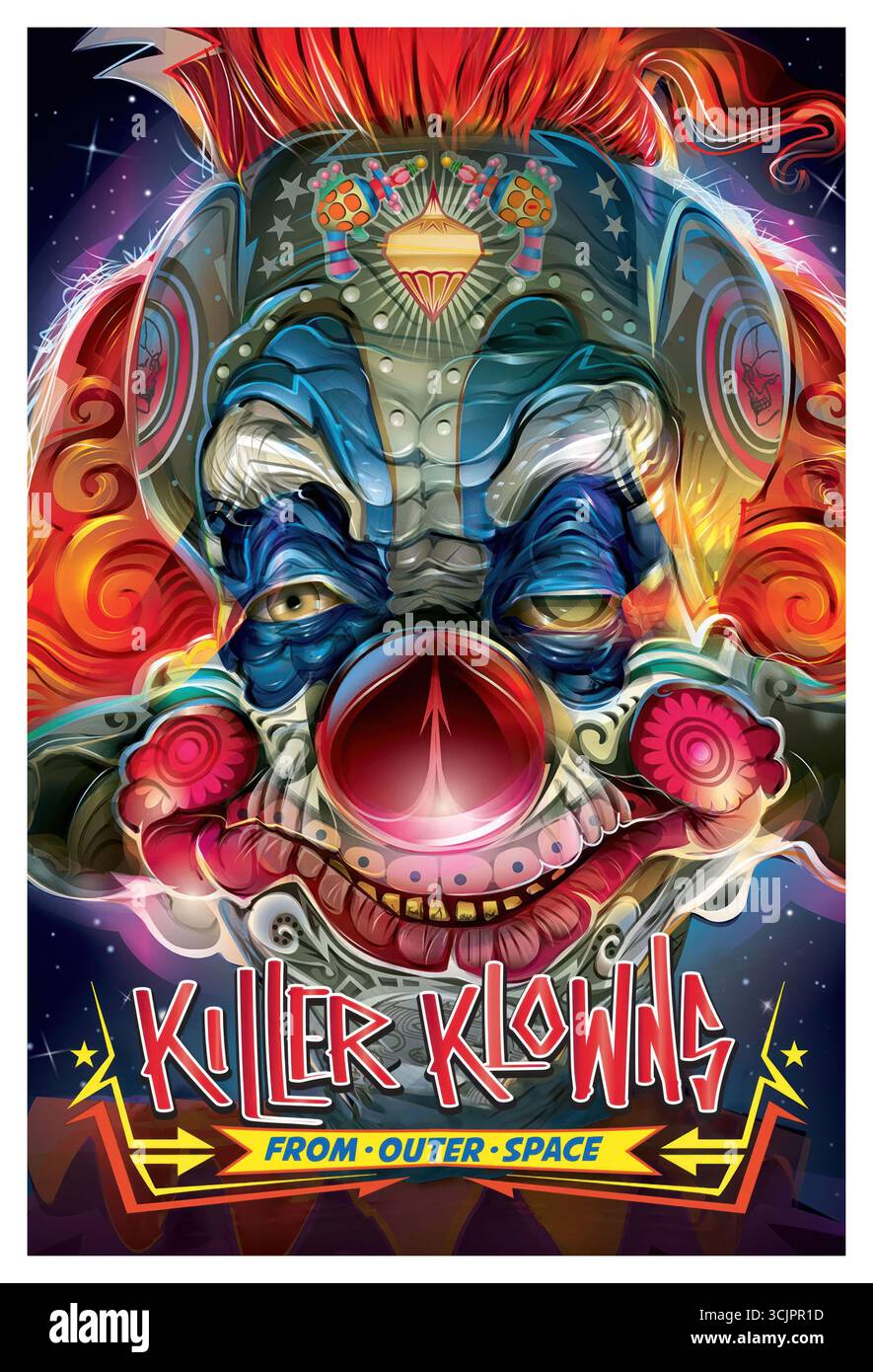 Aaahhh TUEUR D'ESPACE EXTRA-ATMOSPHÉRIQUE (1988), réalisé par STEPHEN CHIODO. Credit : CHIODO BROTHERS PRODUCTIONS / Album Banque D'Images