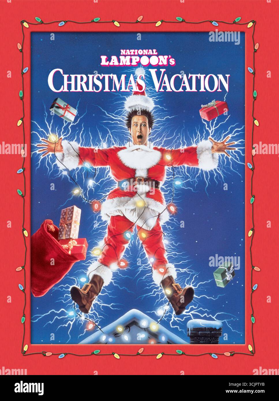 CHEVY CHASE DANS LES VACANCES DE NOËL NATIONALES DE LAMPOON (1989), DIRIGÉ PAR JEREMIAH S. CHECHIK.Crédit: WARNER BROS./ Album Banque D'Images