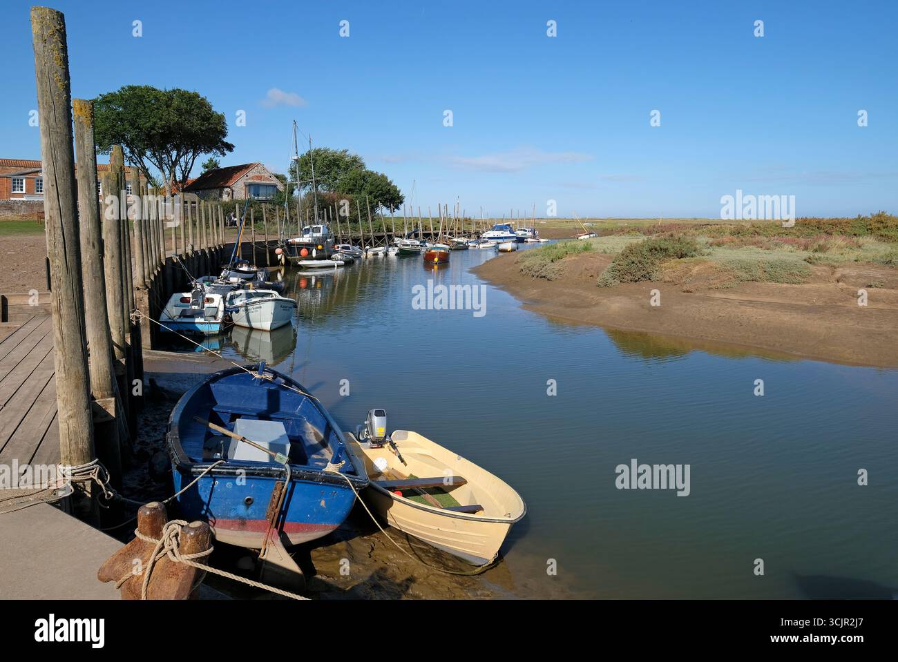 Blakeney Harbour, North Norfolk, Angleterre Banque D'Images