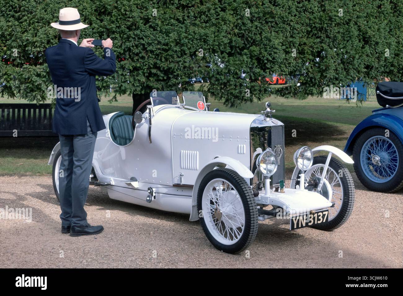 1926 Rally Grand Sport type S au concours d'élégance 2025 au Hampton court Palace Londres Royaume-Uni Banque D'Images