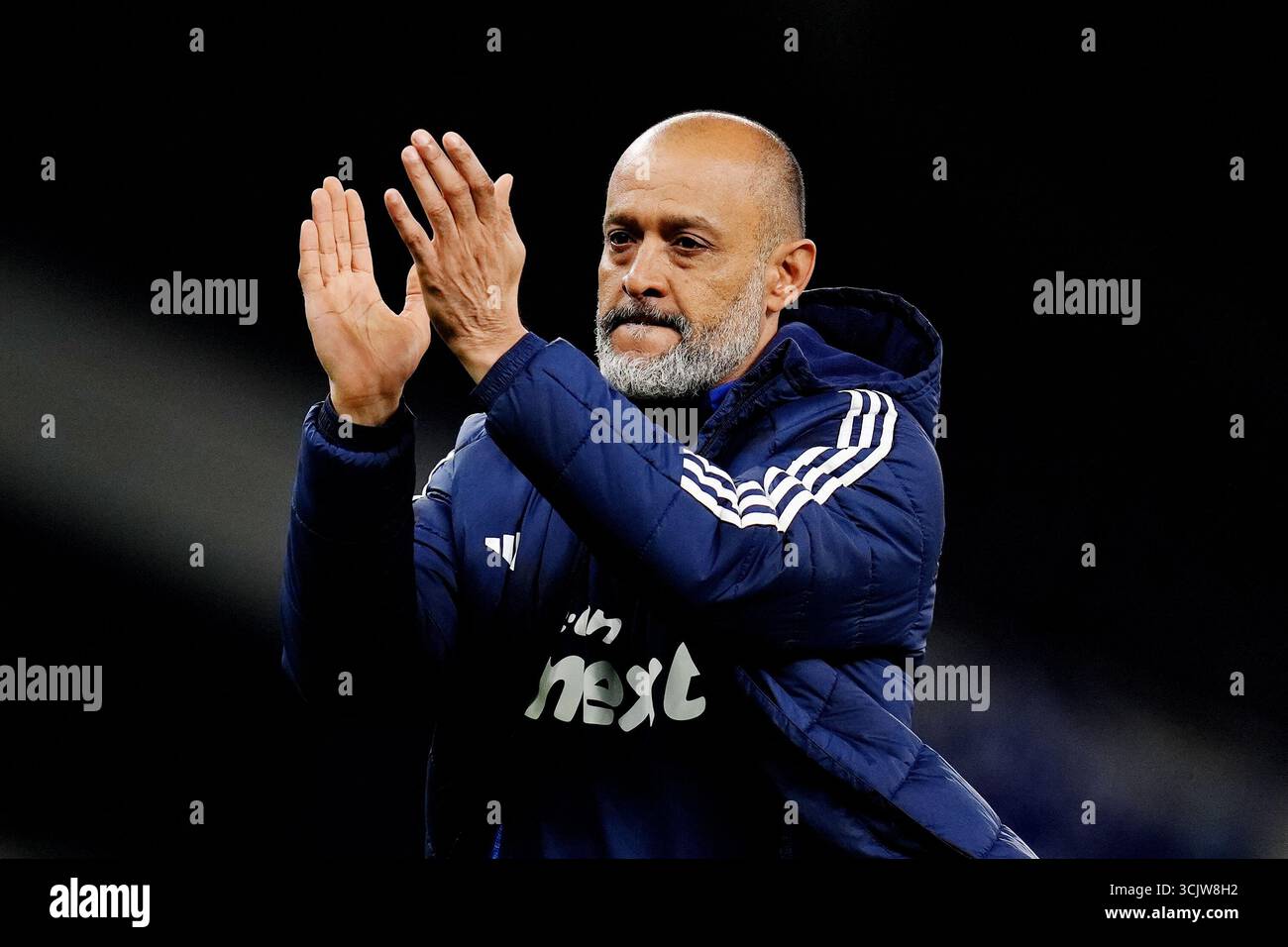 Dossier photo du 09/09/25 de Nuno Espirito Santo. Nottingham Forest a limogé l'entraîneur-chef Nuno Espirito Santo à la suite d'une rupture de sa relation avec le propriétaire du club Evangelos Marinakis. Date d'émission : mardi 9 septembre 2025. Banque D'Images