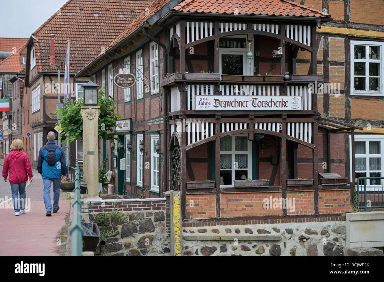 Drawehner-Torschenke, Hitzacker, Niedersachsen, Deutschland Banque D'Images