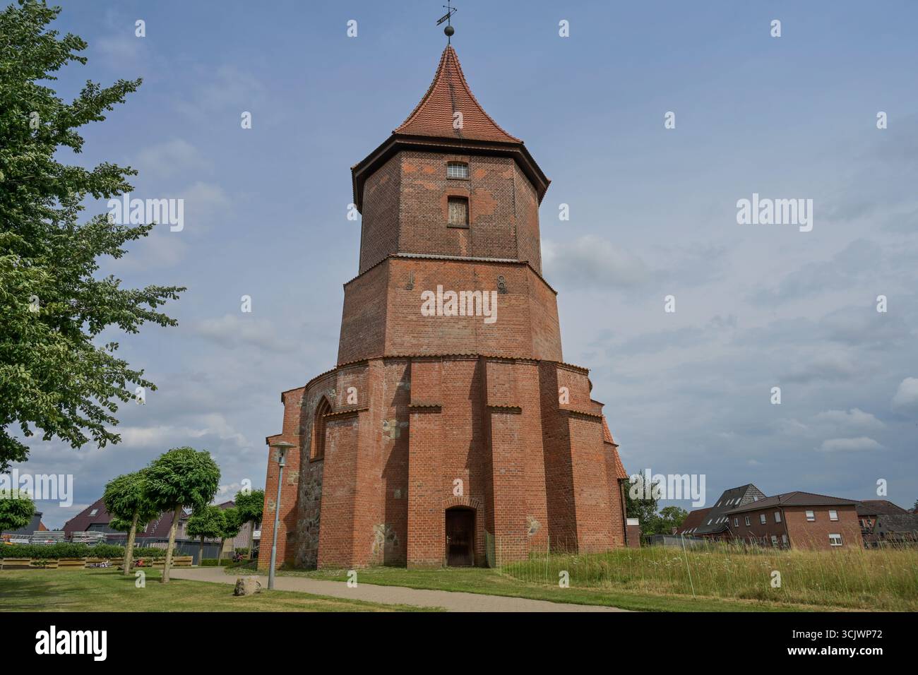 Nicolai Kirche, Artlenburg, Niedersachsen, Deutschland Banque D'Images