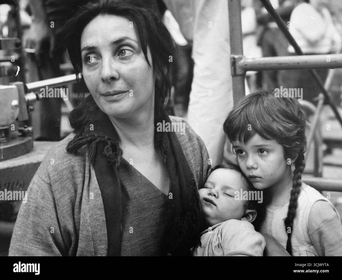 L'actrice italienne Regina Bianchi dans le film les quatre jours de Naples, Italie 1962 Banque D'Images