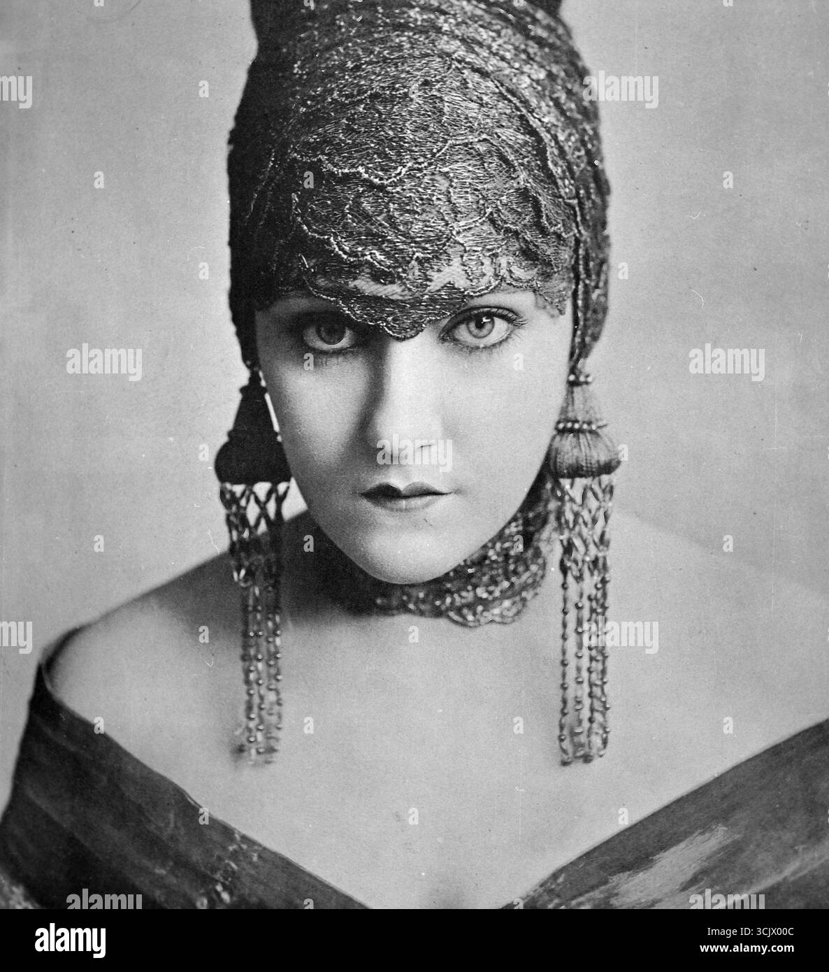 Actrice américaine Gloria Swanson, États-Unis des années 1920 Banque D'Images