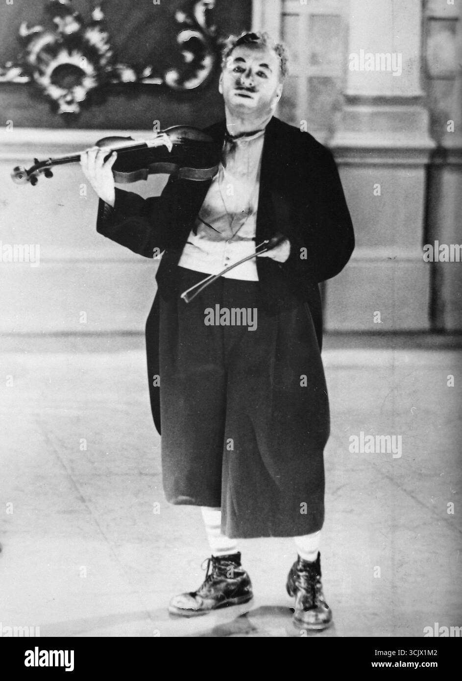 L'acteur britannique Charlie Chaplin dans le film Limelight, États-Unis 1952 Banque D'Images