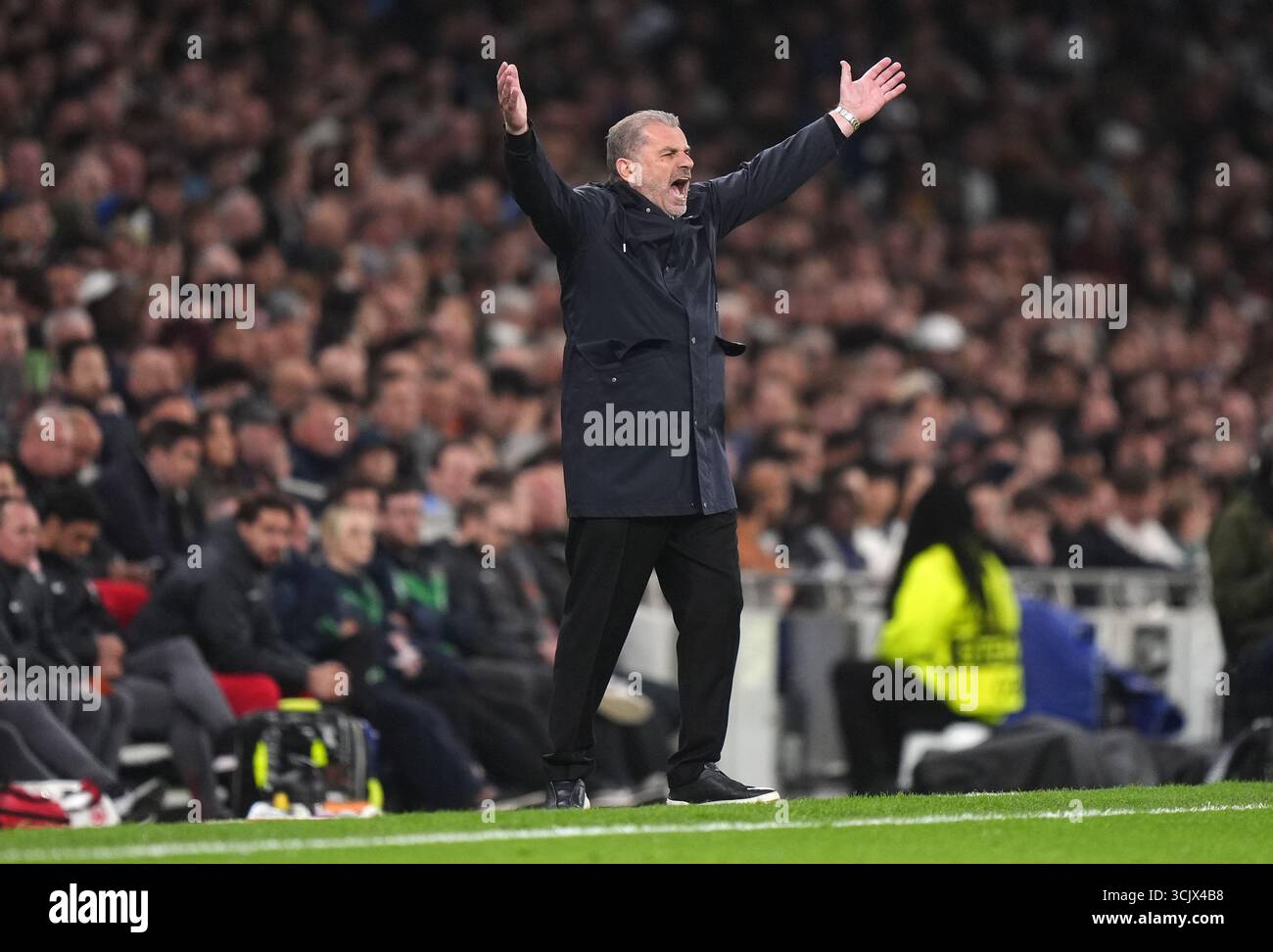 Dossier photo du 09/09/25 de Ange Postecoglou. Nottingham Forest devrait nommer l'ancien patron de Tottenham Ange Postecoglou pour remplacer Nuno Espirito Santo. Date d'émission : mardi 9 septembre 2025. Banque D'Images