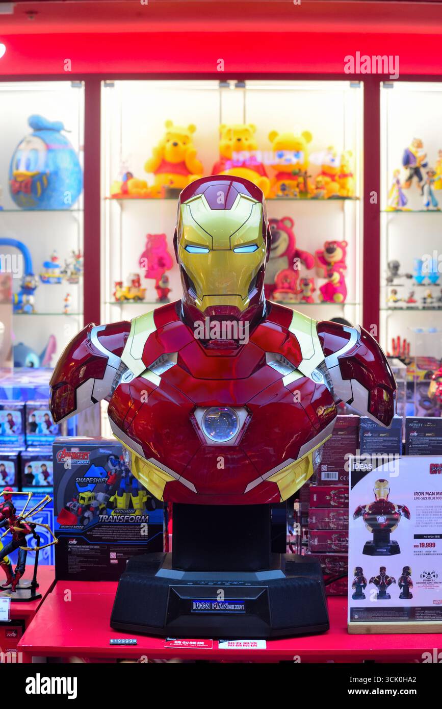 Buste Iron Man 46 Banque D'Images