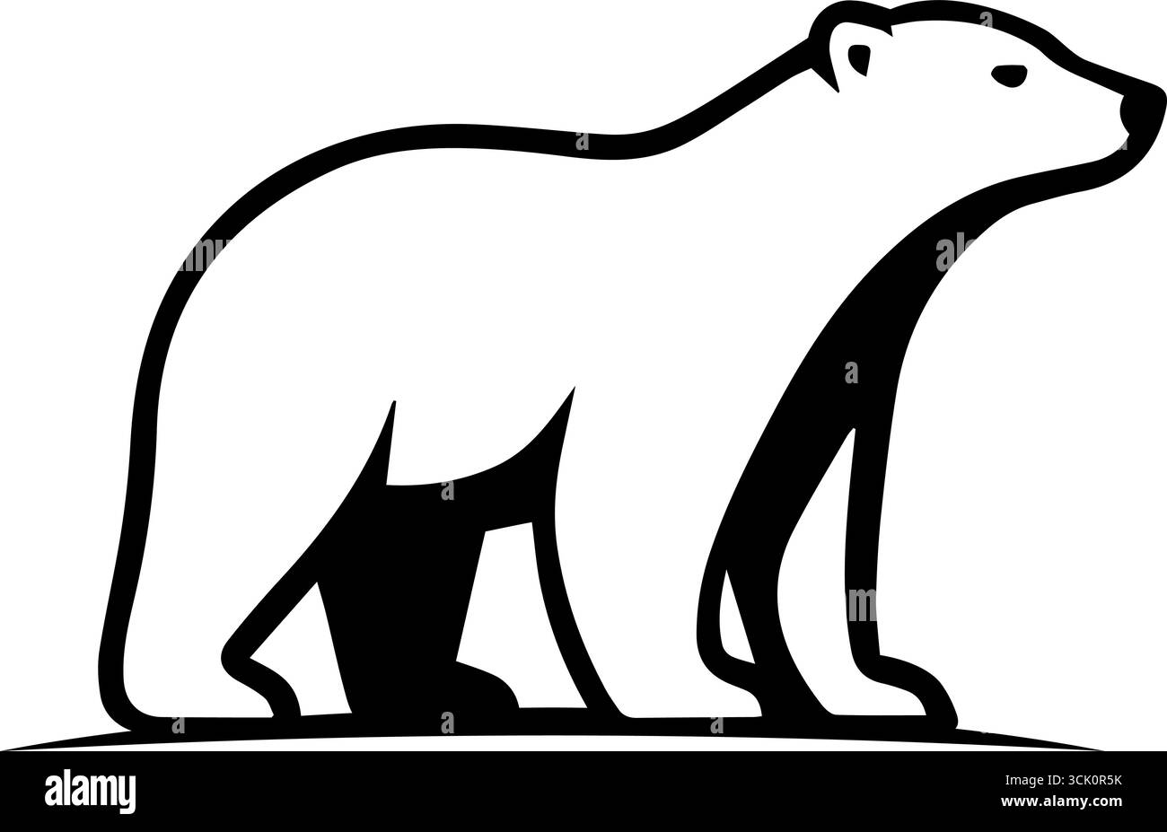 Une silhouette d'ours noir un mammifère sauvage, une icône animale représentant la nature et la faune Illustration de Vecteur Une silhouette d'ours noir un mammifère sauvage, une icône animale représentant la nature et la faune Illustration de Vecteur