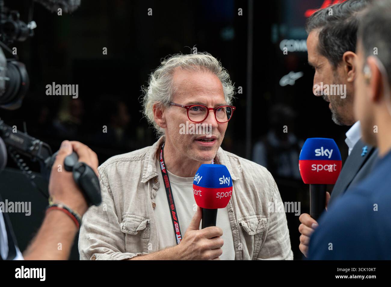 Néerlandais GP F1 2025 le 31 2025 août à Zandvoort, Hollandais - formule 1 Jacques Villeneuve Banque D'Images