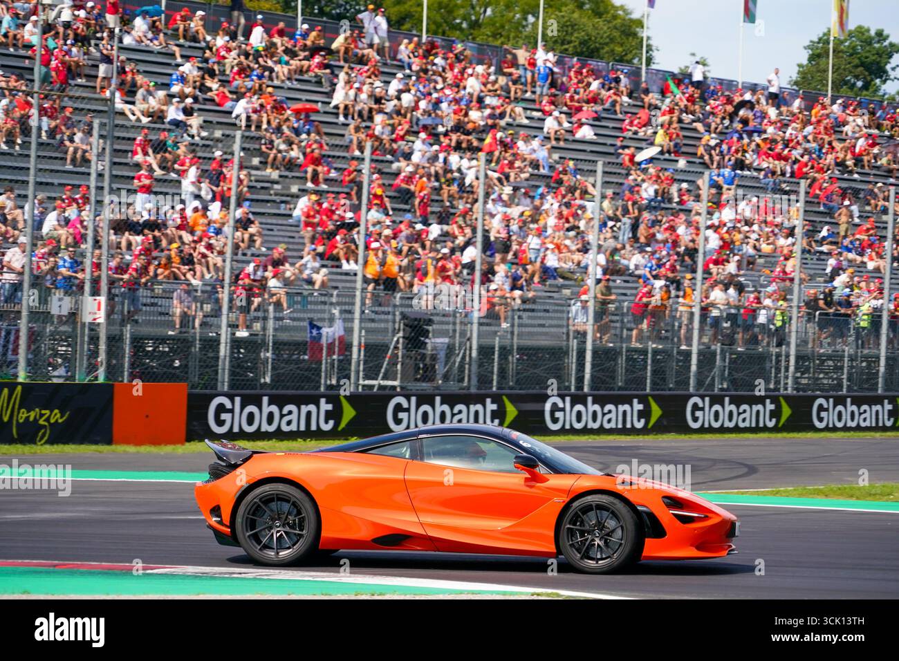 Monza, Italie. 7 septembre 2025. Le tour chaud, lors de la formule 1 Pirelli Gran Premio D'Italia 2025. Crédit : Alessio Morgese/ / Emage / Alamy Live news Banque D'Images