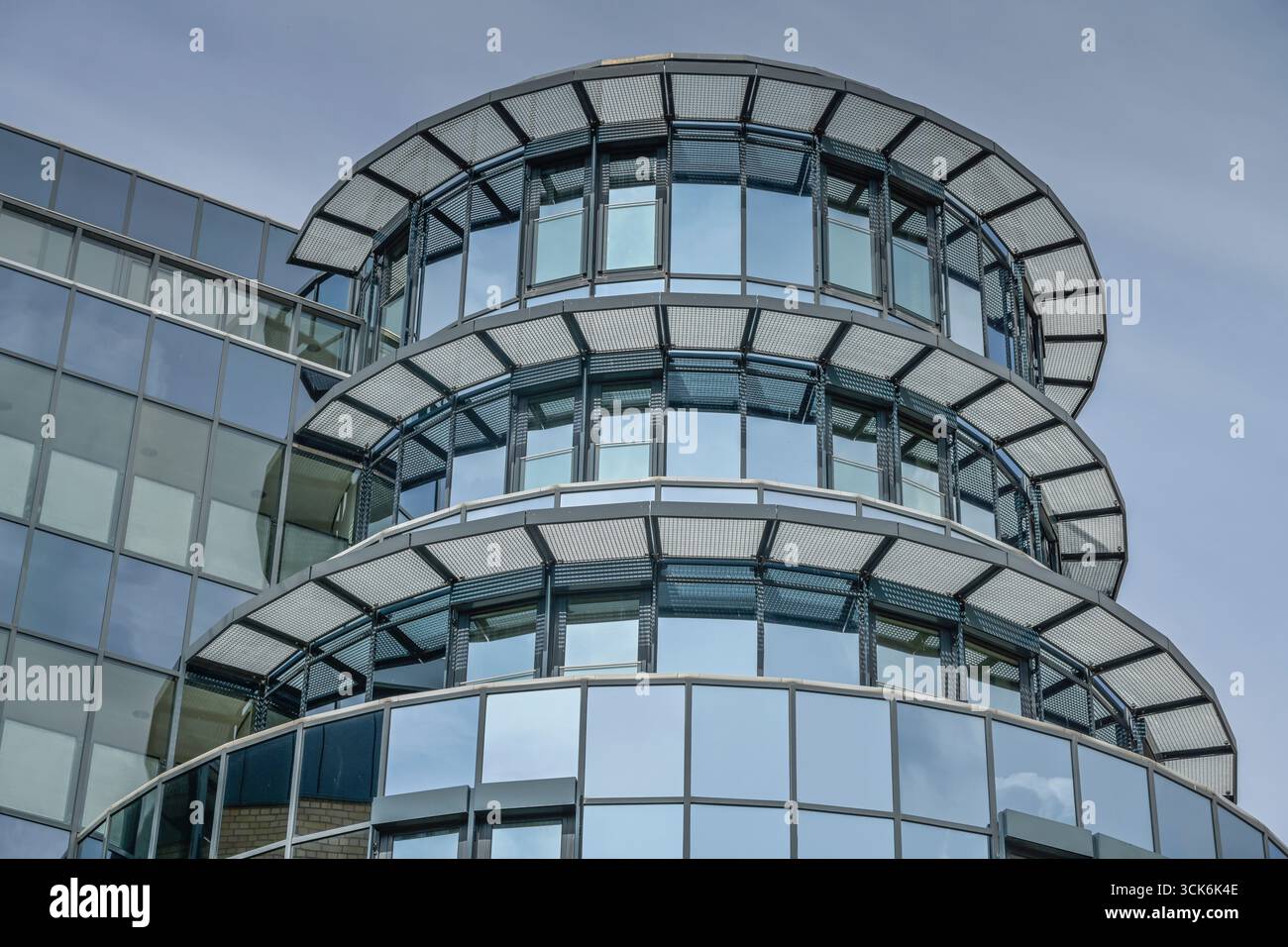 Finanzamt Dessau-Roßlau, Außenstelle Magdeburg, Otto-von-Guericke-Straße, Magdeburg, Saxe-Anhalt, Deutschland Banque D'Images