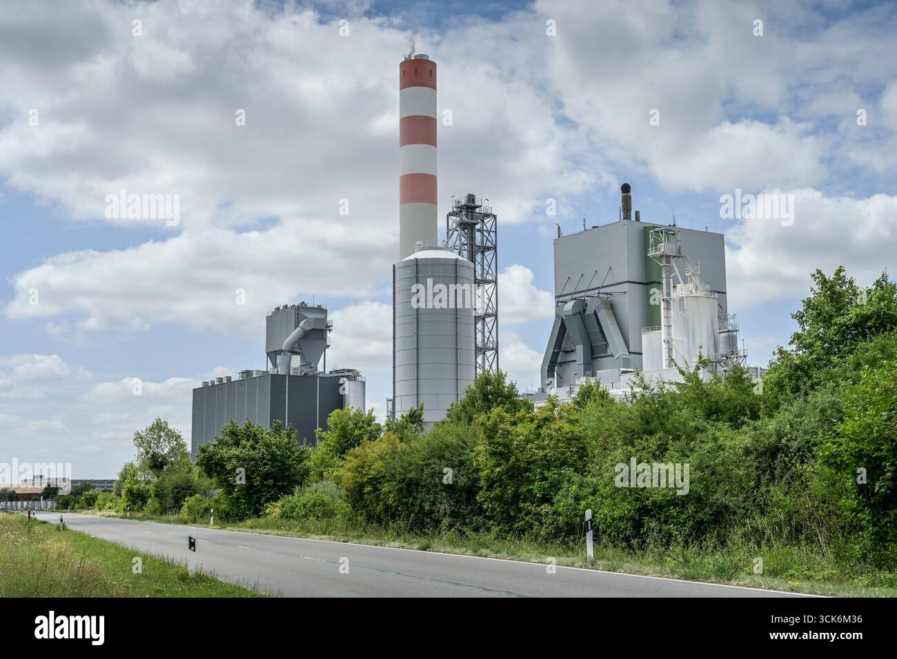 Mercer Fabrik, Goldbecker Straße, Industriepark Arneburg, Saxe-Anhalt, Deutschland Banque D'Images