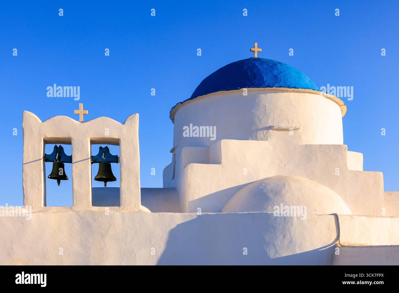 Monastère d'Agios Georgios, Sifnos, Cyclades, Grèce Banque D'Images