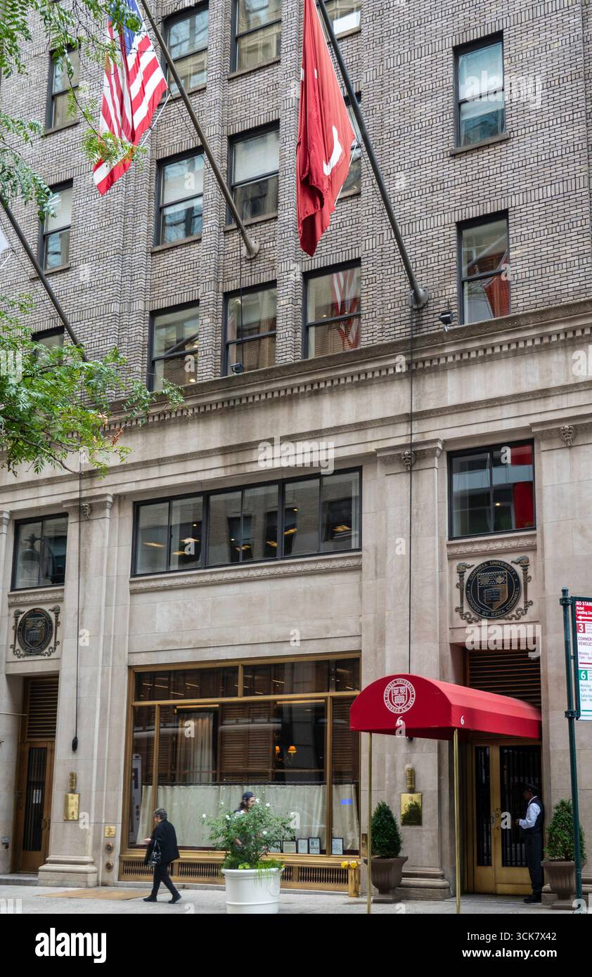 Le Cornell Club de New York 2025 Banque D'Images