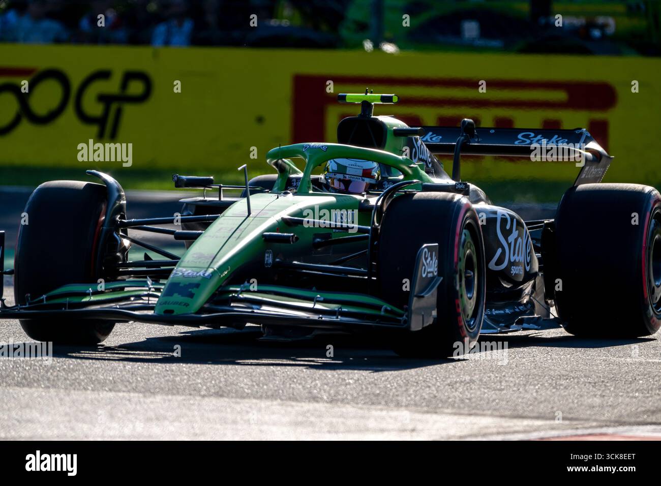 Monza, Italie, 05 septembre 2025, Gabriel Bortoleto, du Brésil, concourt pour l'écurie Stake F1 Team. Les essais du Grand Prix d'Italie 2025, qui se déroulent à Monza, en Italie. Crédit : Michael Potts/Alamy Live News Banque D'Images