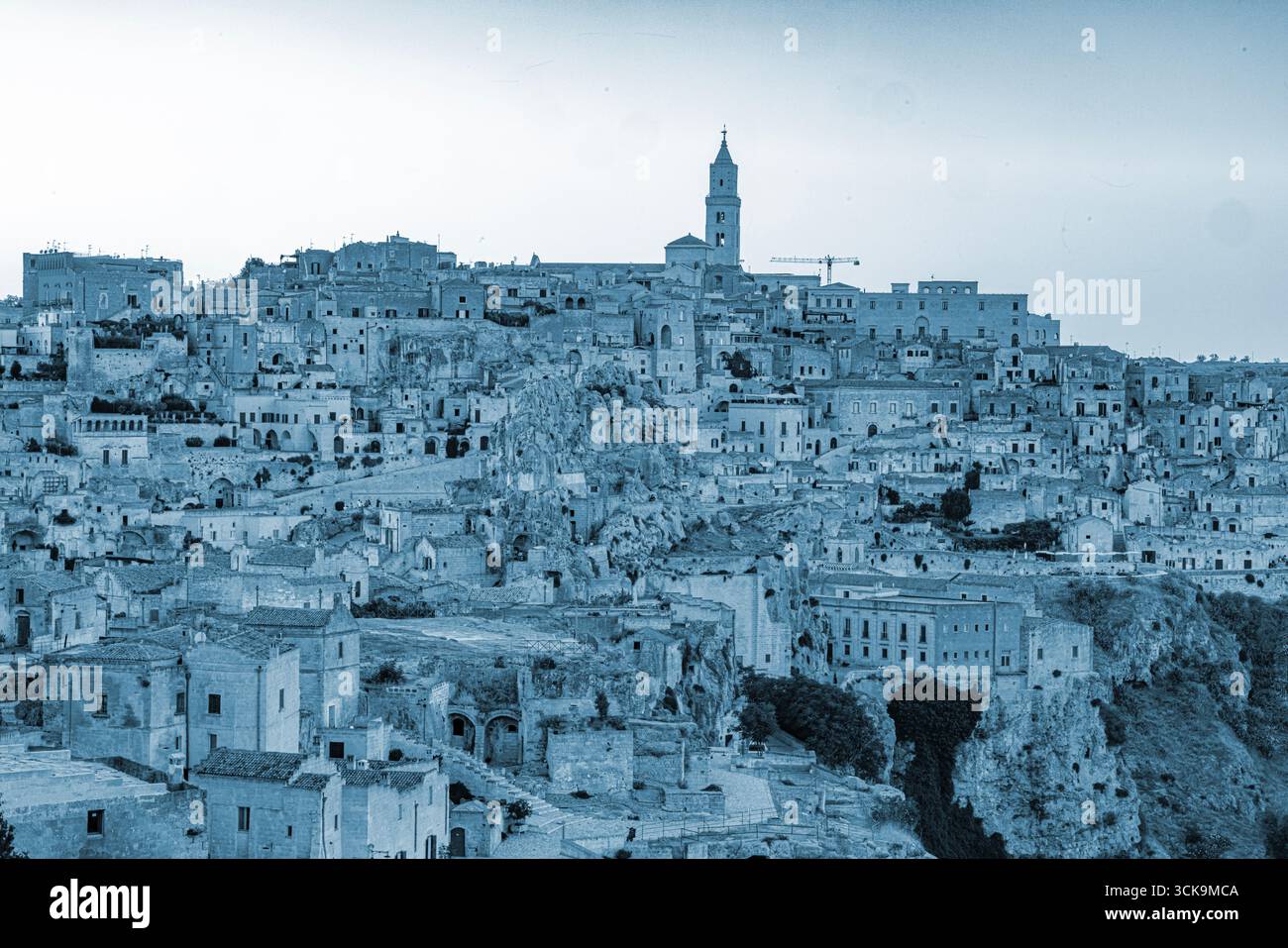 Matera dans la basilique sud de l'Italie Banque D'Images