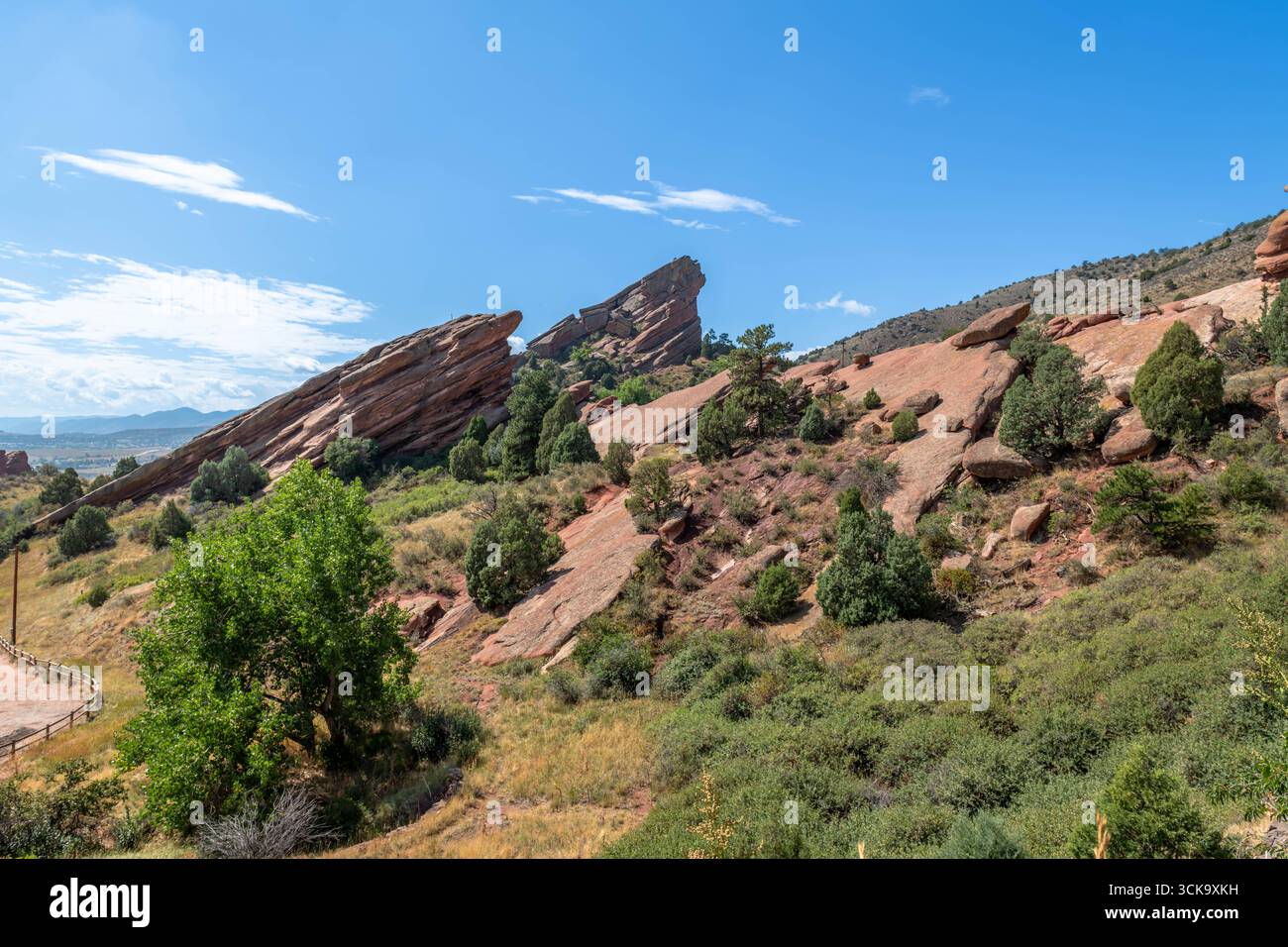 Red Rocks Amphitheater Banque D'Images