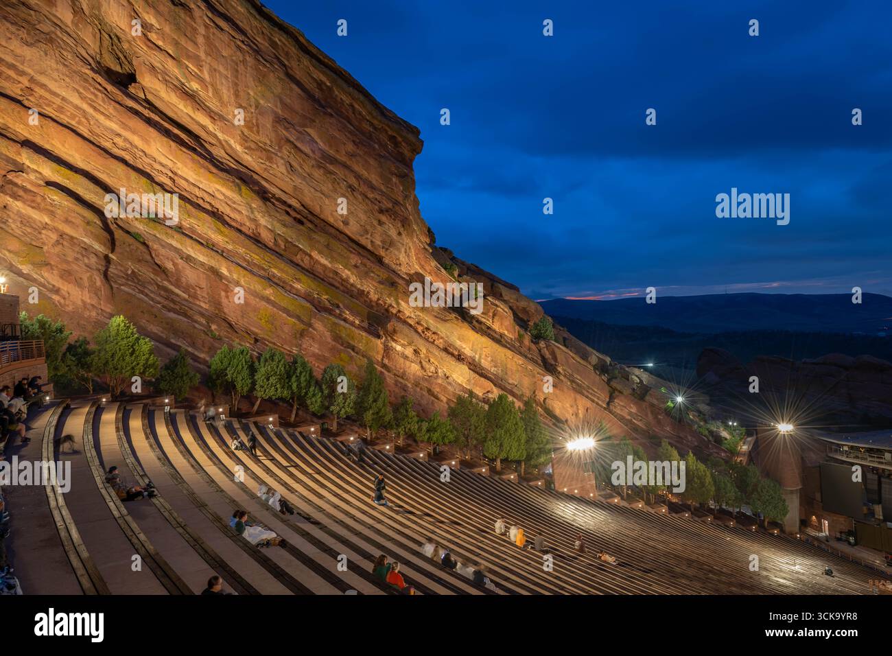 Rock Rocks Amphitheater Red rocks amphitheater Banque de photographies et d’images à haute ...