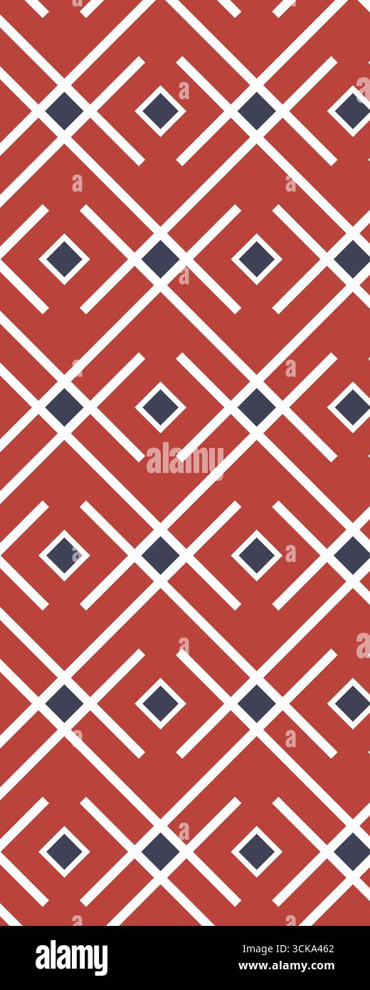 Motif sans couture moderne quotidien Illustration de Vecteur