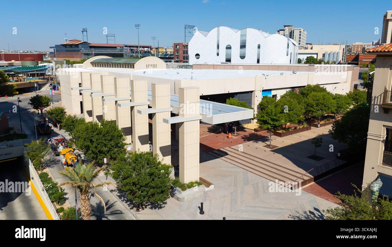 El Paso Museum of Art, Modern Art Museum, El Paso, Texas, États-Unis Banque D'Images
