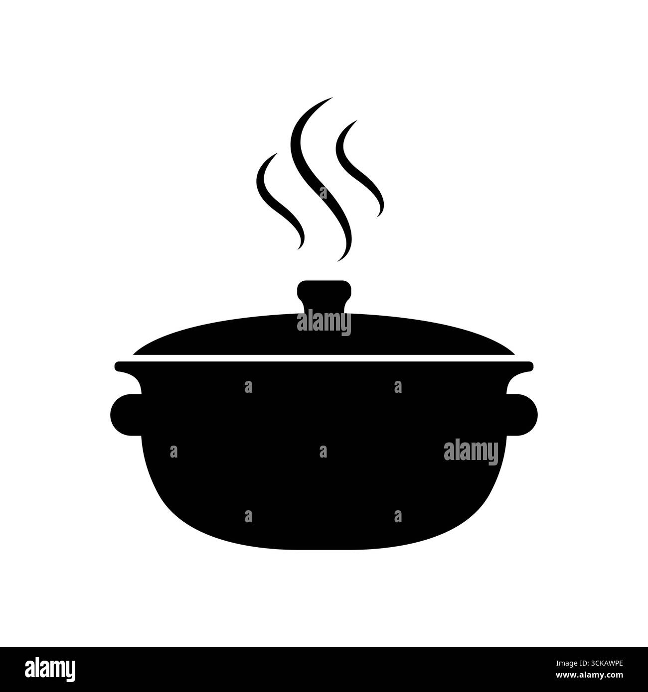 Conception d'icône pot minimaliste Adobe Stoc Illustration de Vecteur