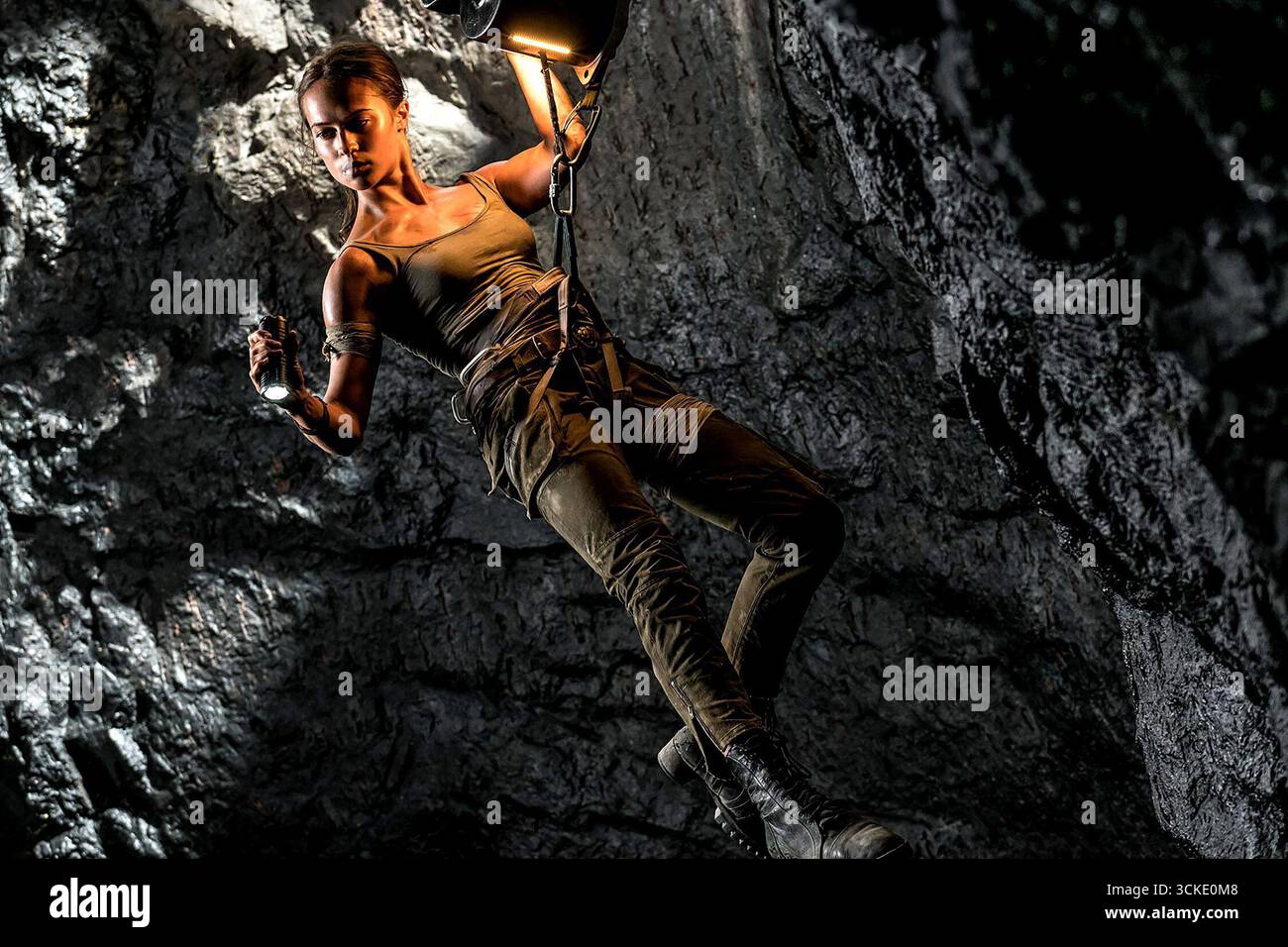 Tomb Raider Alicia Vikander Banque D'Images