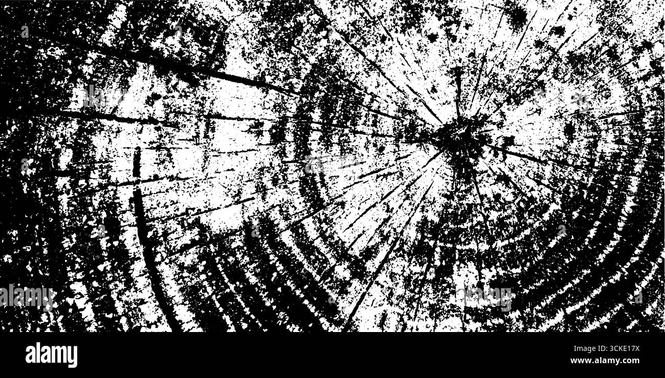 Texture de verre givré abstrait avec des fissures radiales pour un effet de superposition grunge. Illustration de Vecteur