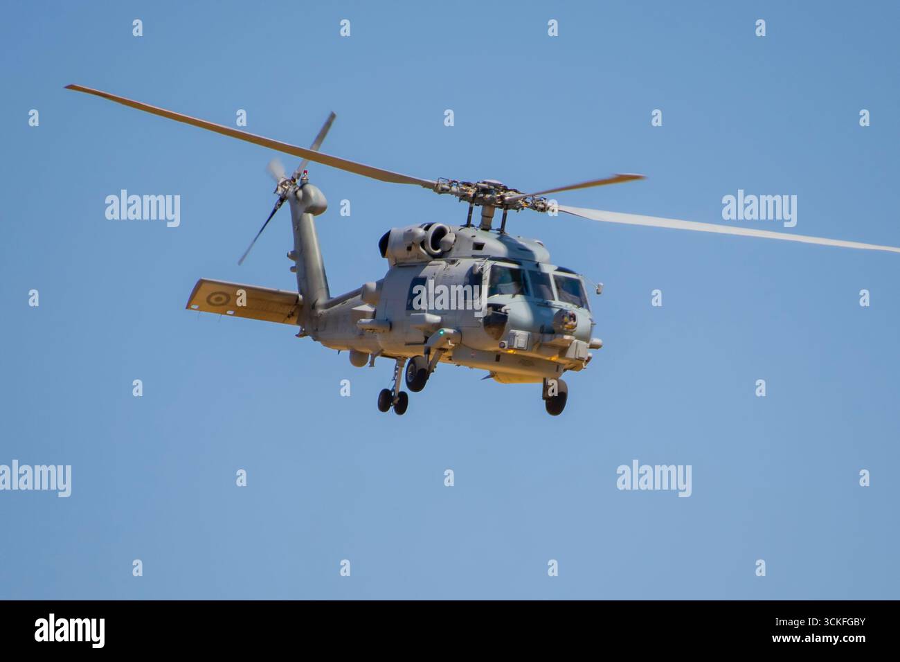 Sikorsky MH-60R Romeo à AFW 2025 à Tanagra, Grèce Banque D'Images