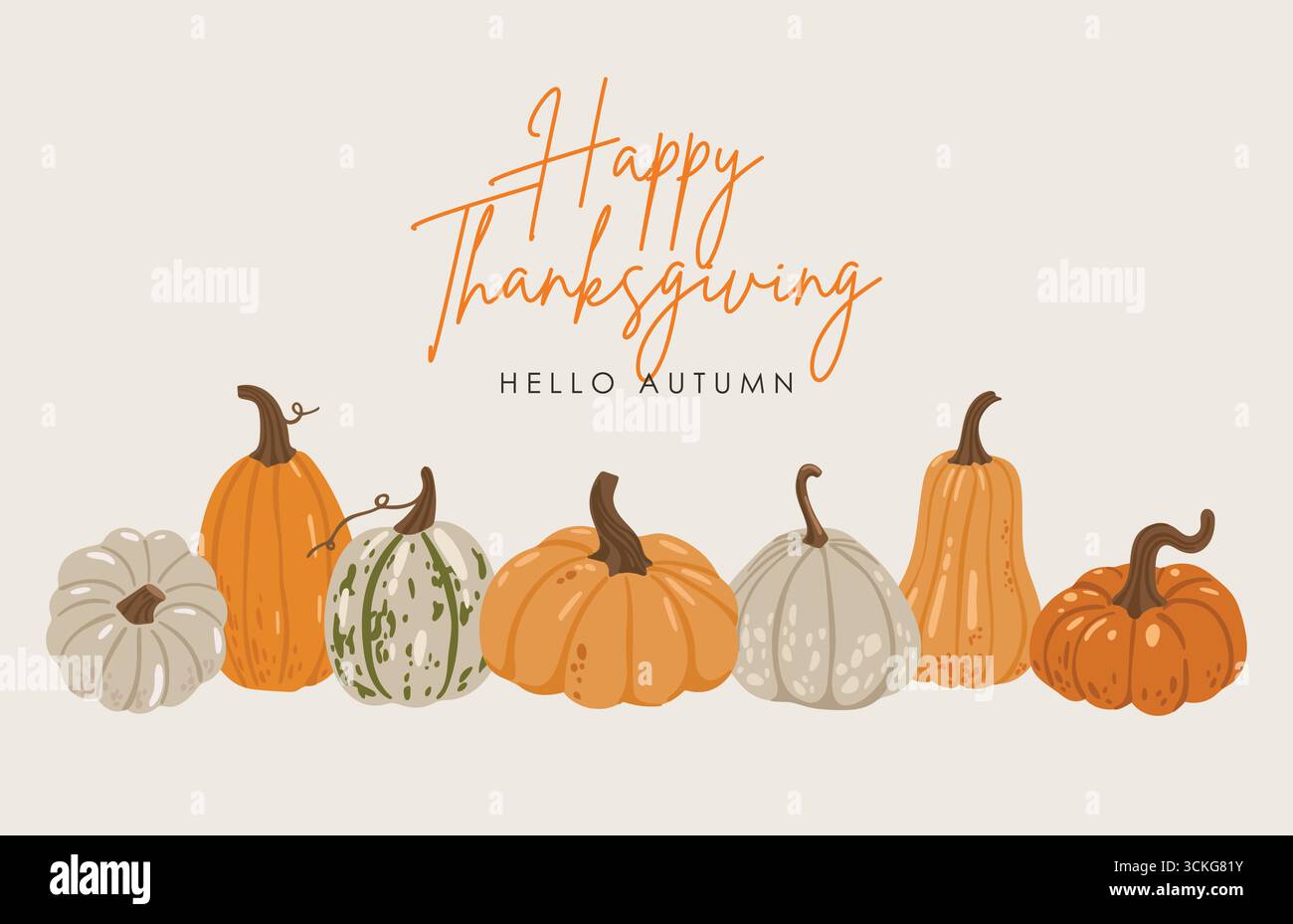 Conception de Thanksgiving, collection d'automne, ensemble confortable d'automne, conception pour affiches, cartes, autocollants Illustration de Vecteur