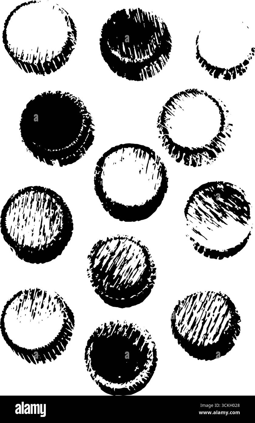 Design de clé de machine à écrire noir et blanc grunge pour l'art rétro et le décor vintage. Illustration de Vecteur