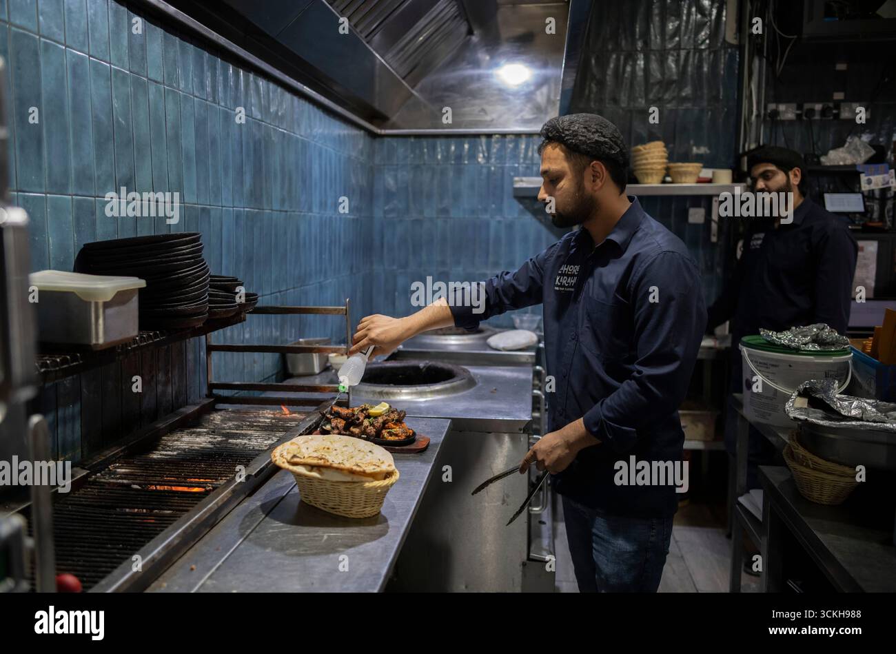 Cool Neighborhood - TOOTING, avec une ambiance multiculturelle, des restaurants et des marchés diversifiés abondants, et un fort sentiment de communauté, Londres, Royaume-Uni Banque D'Images