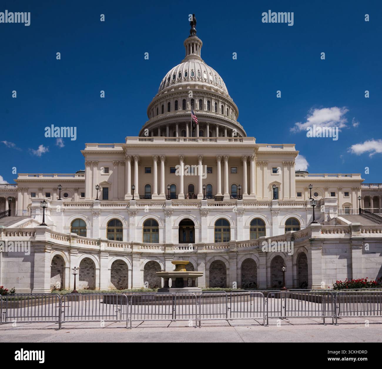 Le Capitole West Front des États-Unis à Washington DC Banque D'Images