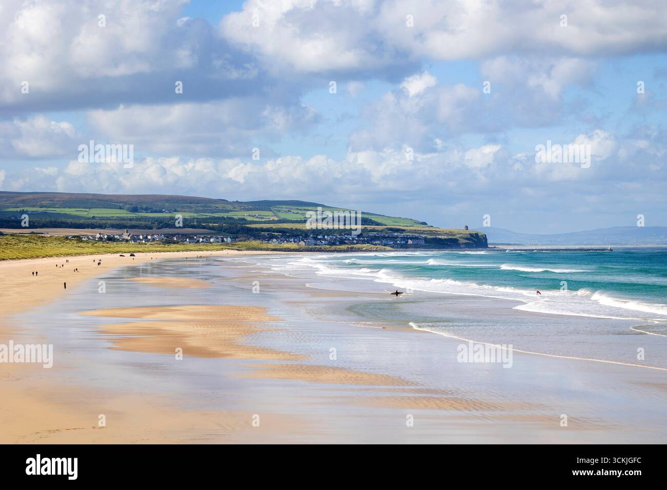 Brin Portstewart, Co. Antrim Banque D'Images