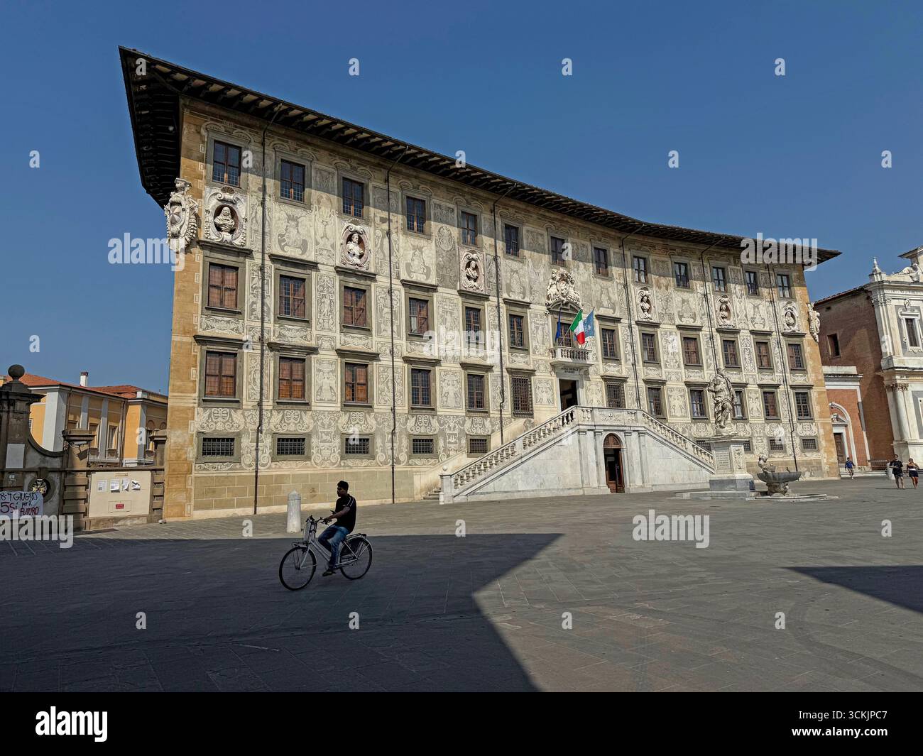 La Scuola normale Superiore di Pisa (Scuola normale Superiore) (Université de Pise) est également un palais, situé sur le Palazzo dei Cavalieri (KnightÕs Squa Banque D'Images