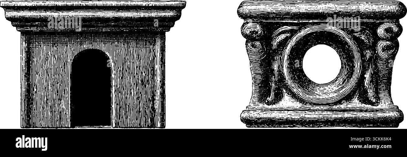 Gravures cinétoscope vintage pour des projets historiques et artistiques. Illustration de Vecteur