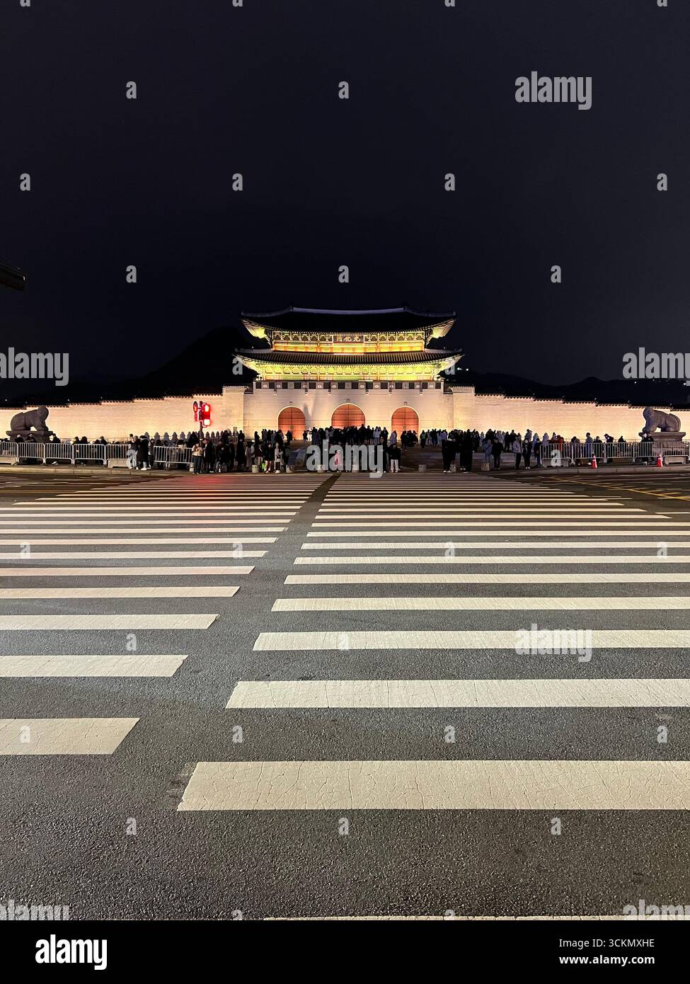Gyeongbokgung Palace - Image de stock capturée avec un smartphone