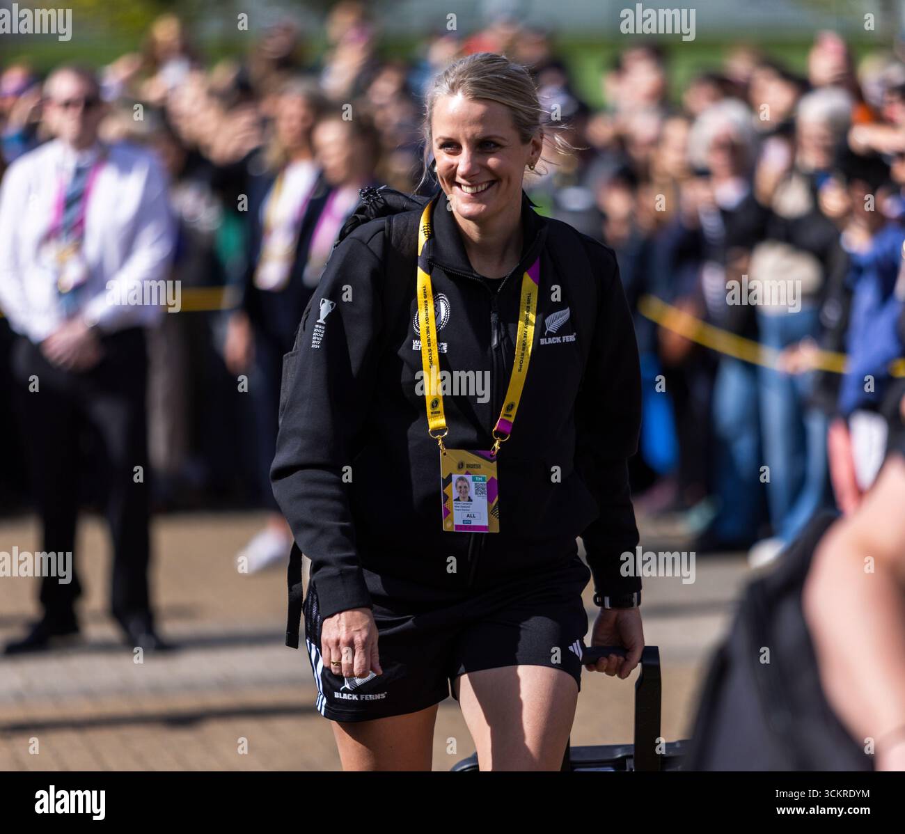 New Zealand Women v South Africa Women femmes Rugby World Cup Quarter finals Sandy Park Exeter Saturday13,September,2025Sandy Park ,Copyright Martin Edwards/Alamy Live News tous droits réservés. Image protégée par les lois internationales sur les droits d'auteur Banque D'Images