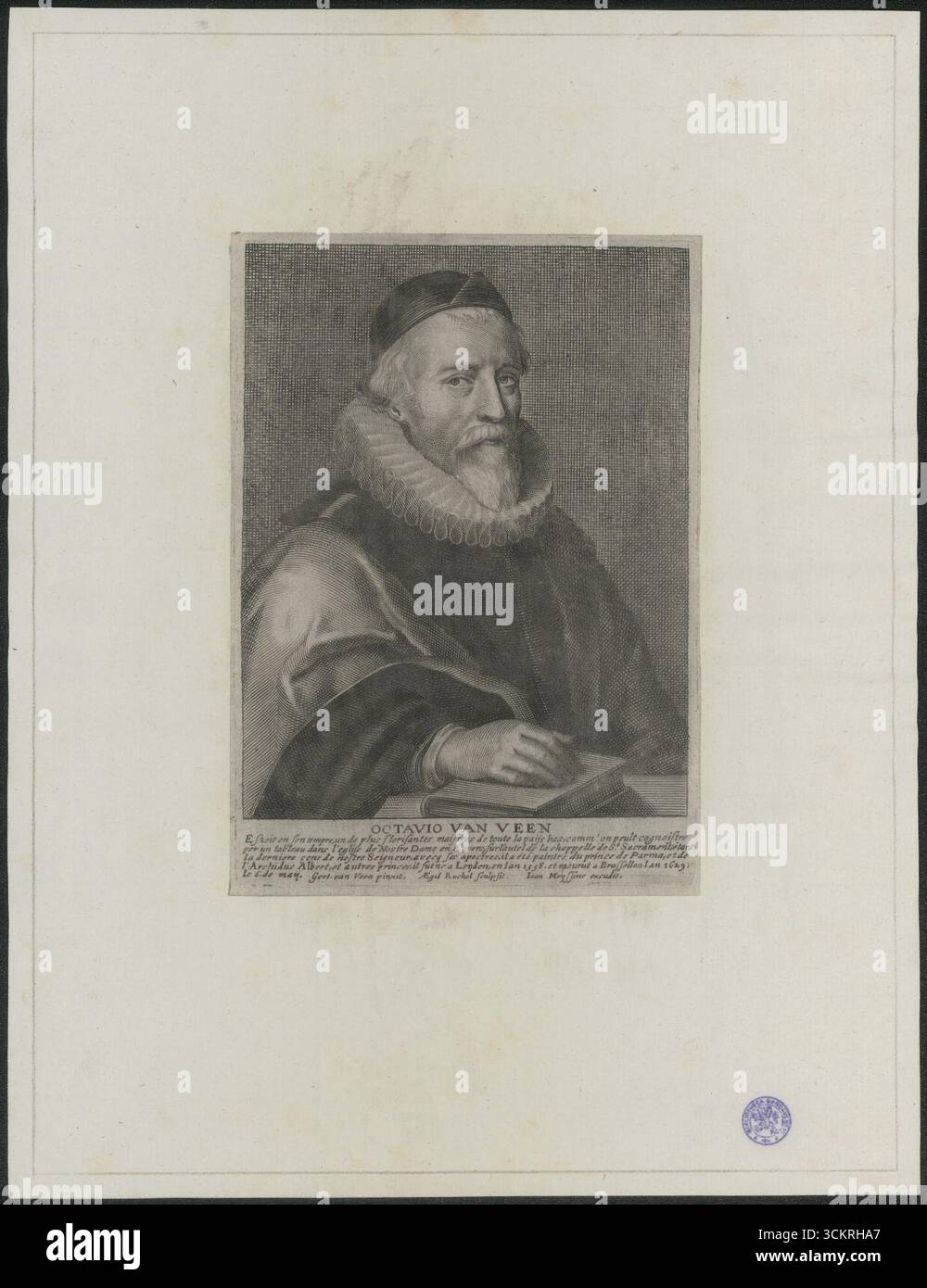 Octavio van Veen 1644-1661 Banque D'Images