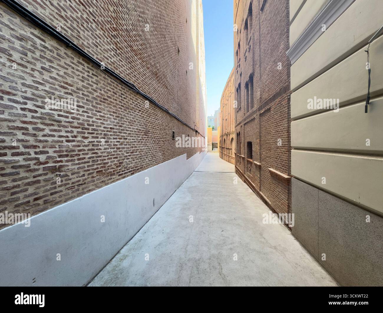 Entrée à Frontón Beti Jai, Calle marques de Riscal, Chamberi, Madrid, Espagne Banque D'Images