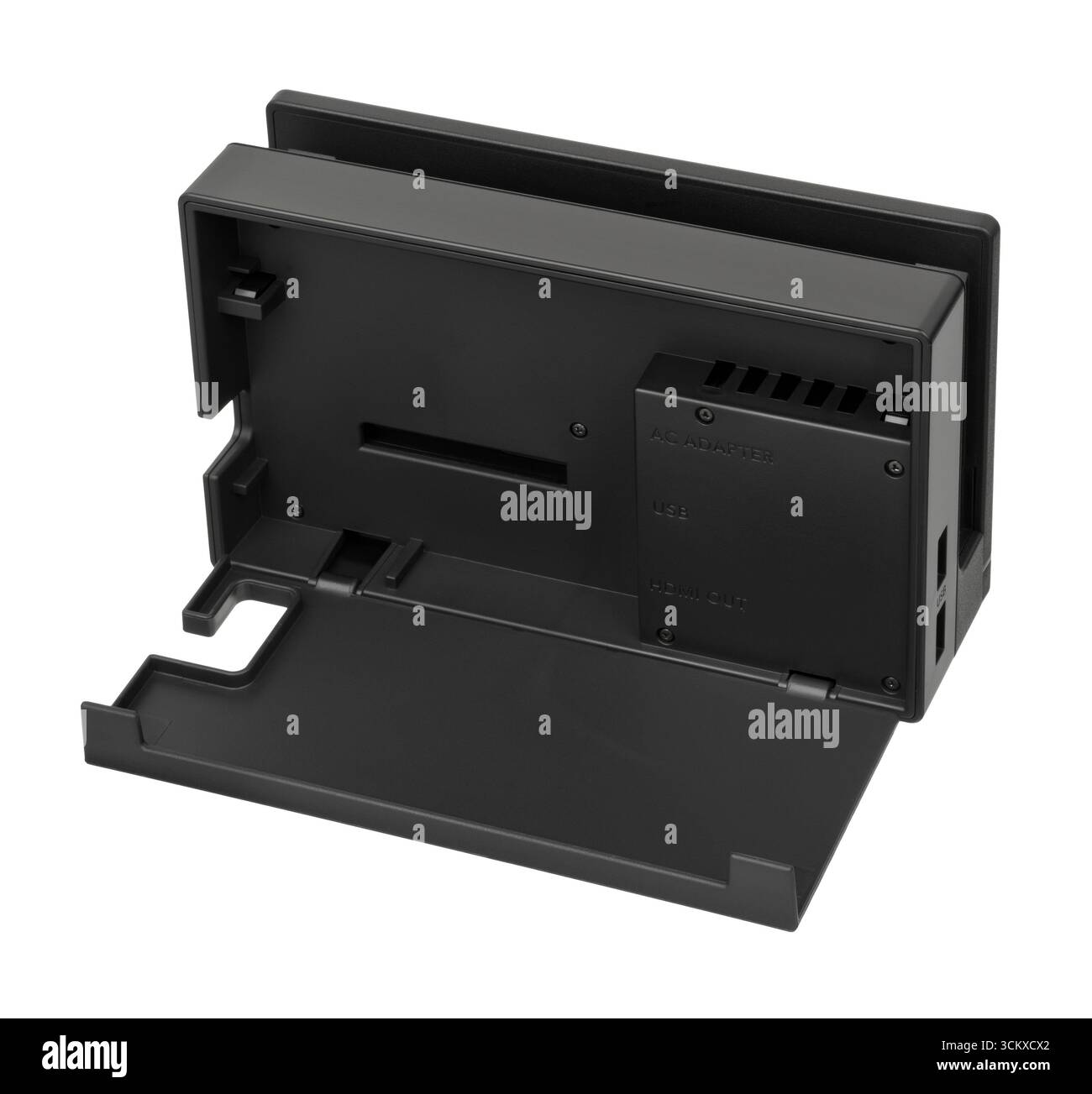 2017 Nintendo Switch Dock arrière ouvert Banque D'Images